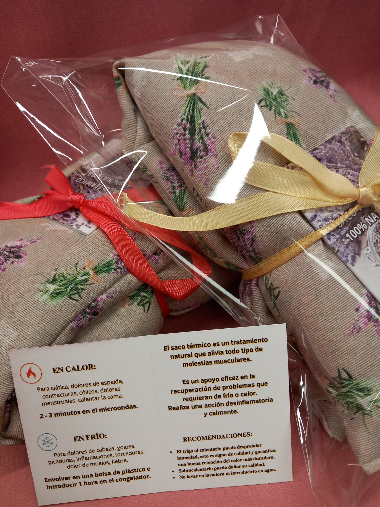 I take out lavender bouquets