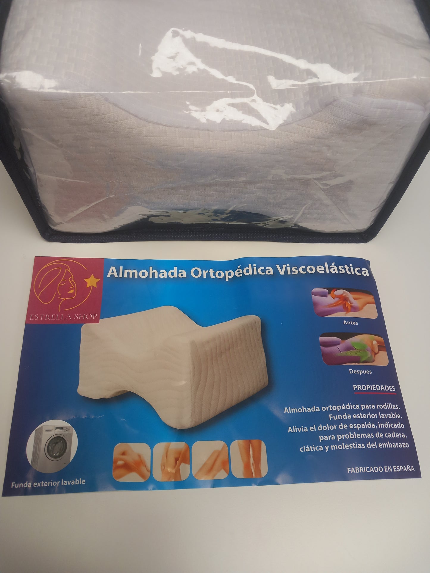 Almohada ortopédica viscoelástica favorece el descanso