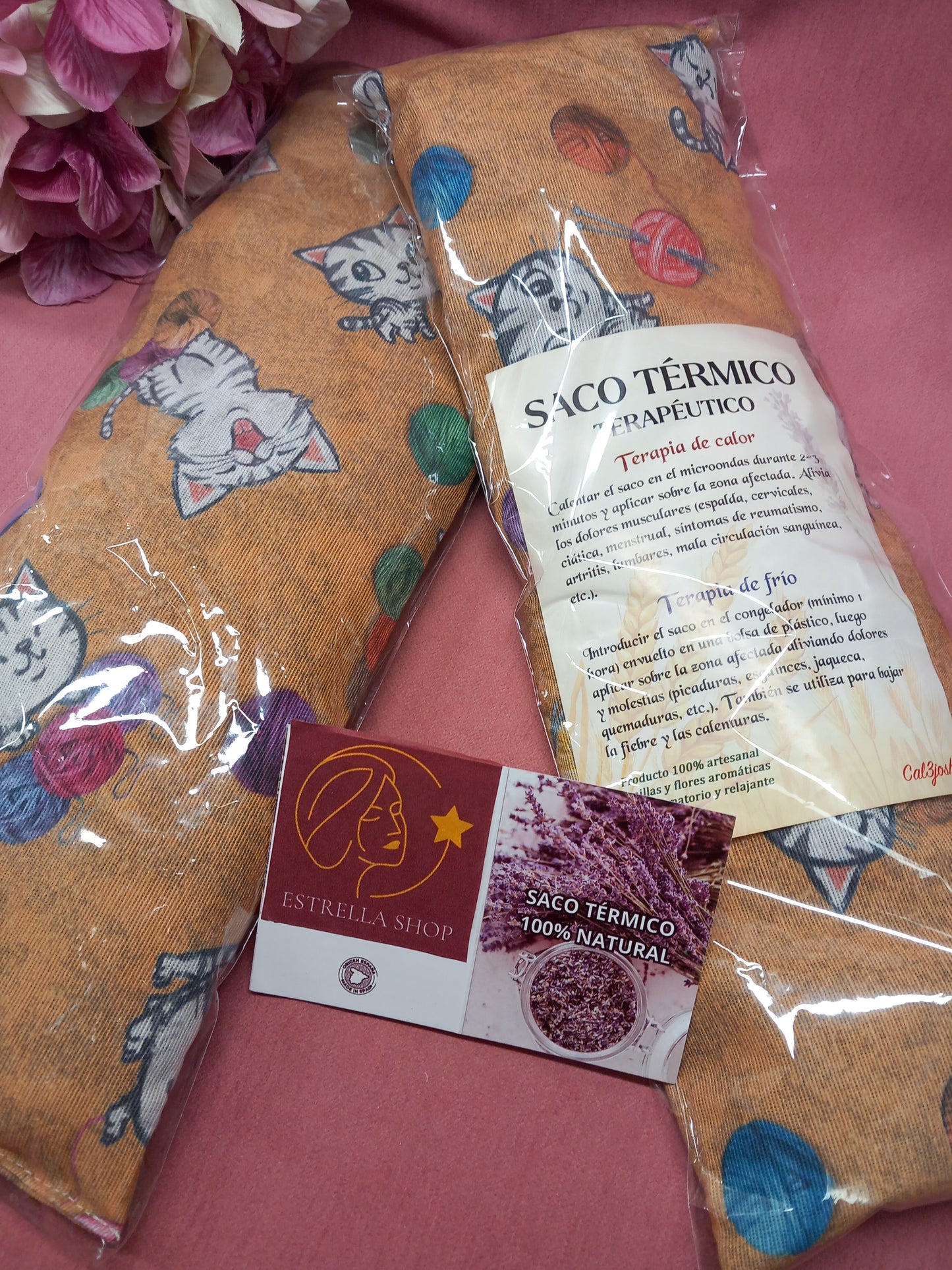 Therapeutic bag of kittens and colored balls