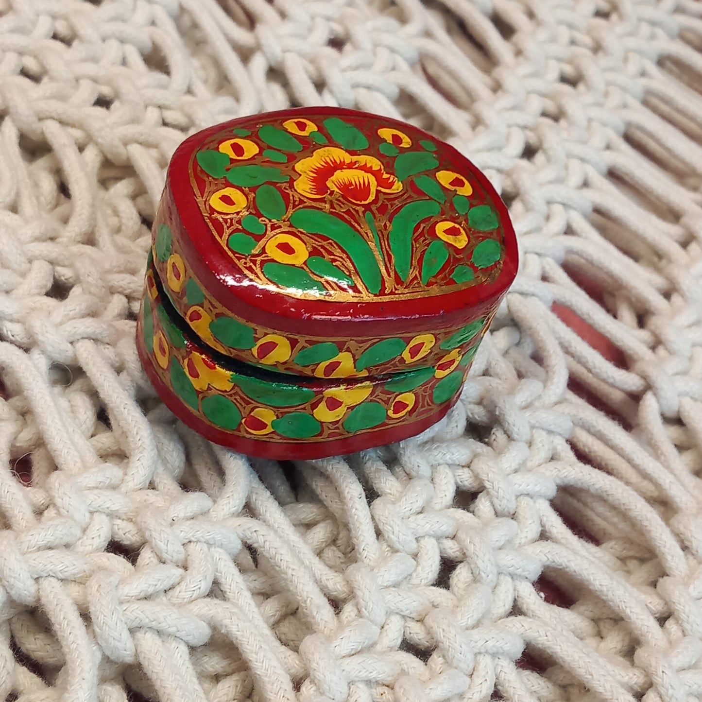 Cajitas Suruc Joyero XS cuadrada. Artesanía India.Complemento de bisuteria a precios bajos.Envío Gratis.