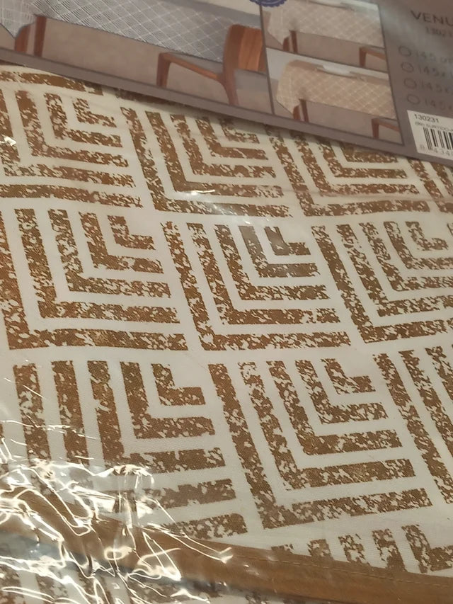 MANTEL ANTIMANCHAS MESA CUADRADA,ENVÍO GRATIS Y PRECIO SIN COMPETENCIA,ÉTNICO Y BEIG NEUTRO.