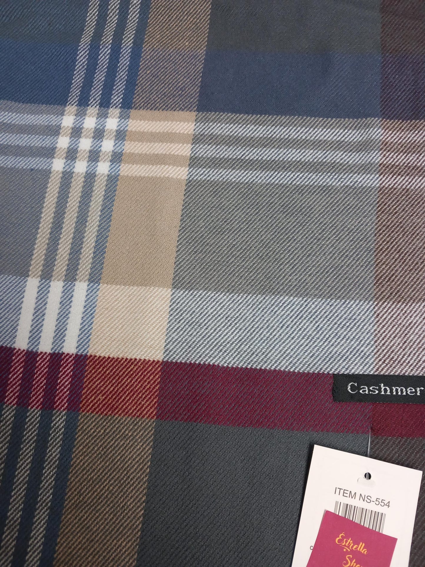 Écharpe réversible exclusive Extra Soft pour homme