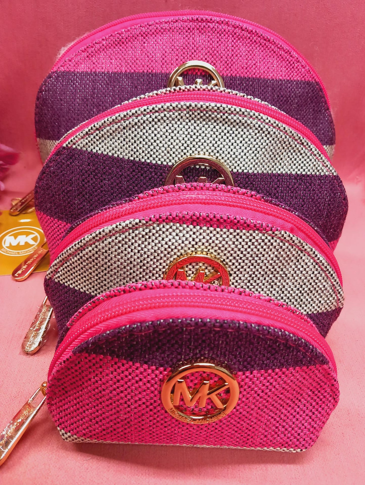 Toiletry bag set (4 pieces) Ibiza colors