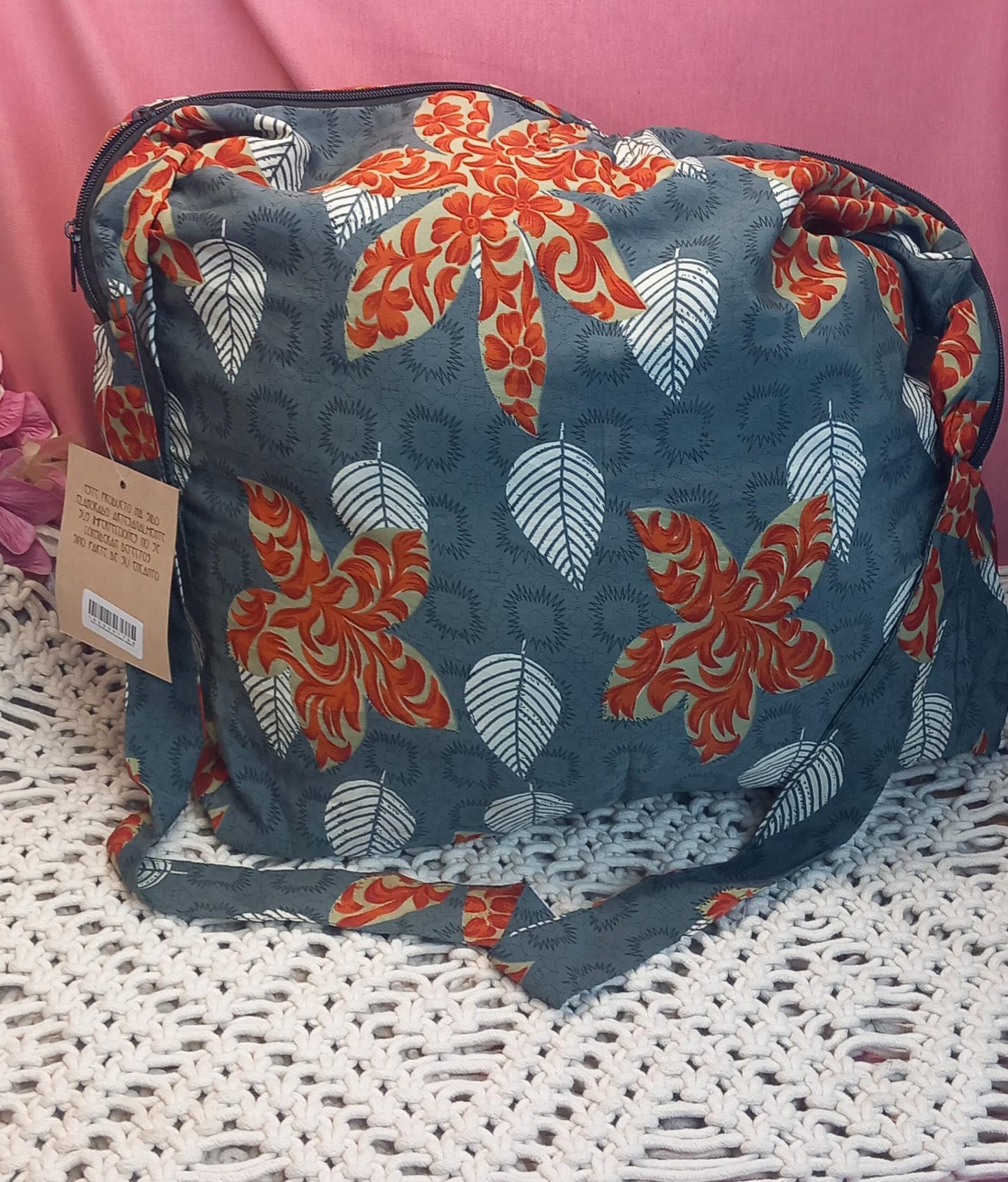 Bolso india 100%artesanía India...Con cremallera.Modelo Samsara con envío gratis sin pedido mínimo.