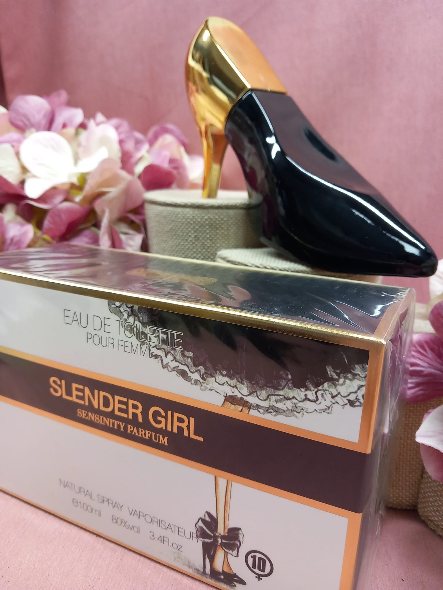 Sensinity Perfume Cologne 100ml from Carolina Herrera's shoe.Slender Girl.