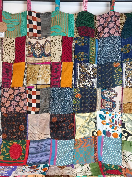 Cortina Bohemia Multicolor A DOBLE CARA.Envío Gratis y precio sin competencia. Modelo 00M