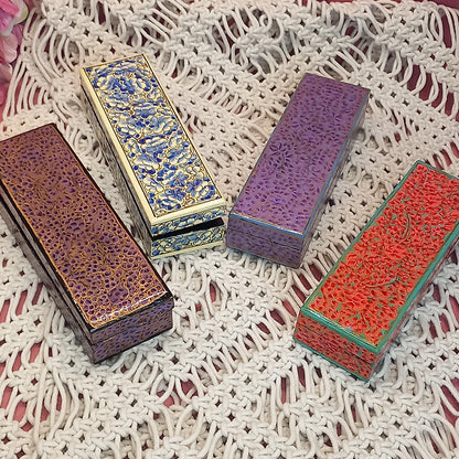 Joyero de cajita artesanía India. Precio sin competencia. Envío Gratis.