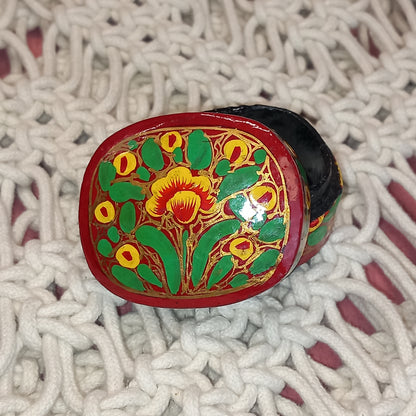 Cajitas Suruc Joyero XS cuadrada. Artesanía India.Complemento de bisuteria a precios bajos.Envío Gratis.