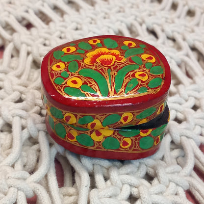 Cajitas Suruc Joyero XS cuadrada. Artesanía India.Complemento de bisuteria a precios bajos.Envío Gratis.