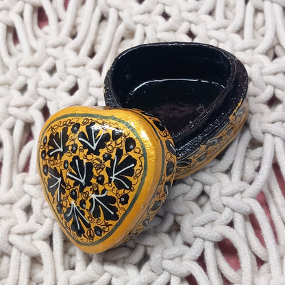 Cajitas Suruc Joyero XS corazón. Artesanía India.Complemento de bisuteria a precios bajos.Envío Gratis.