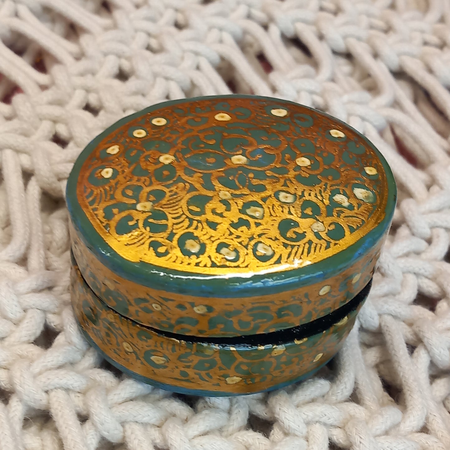 Cajitas Suruc Joyero XS ovalada. Artesanía India.Complemento de bisuteria a precios bajos.Envío Gratis.