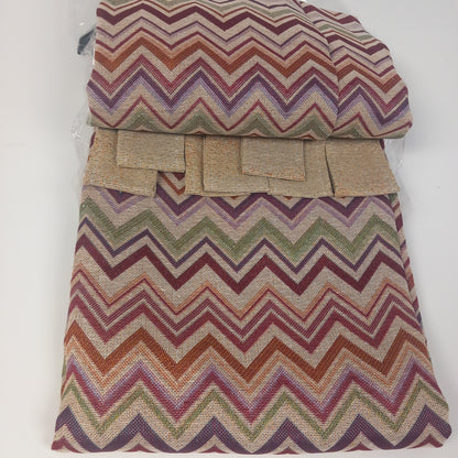 CORTINAS YA CONFECCIONADAS MODELO ZIG ZAG ROJO,ENVÍO GRATIS Y MUCHOS MÁS MODELOS DISPONIBLES