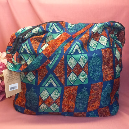 Bolso india de escapada, fin de semana,playa,montaña, gimansio...Con cremallera.Envío Gratis.Modelo Sri Racha