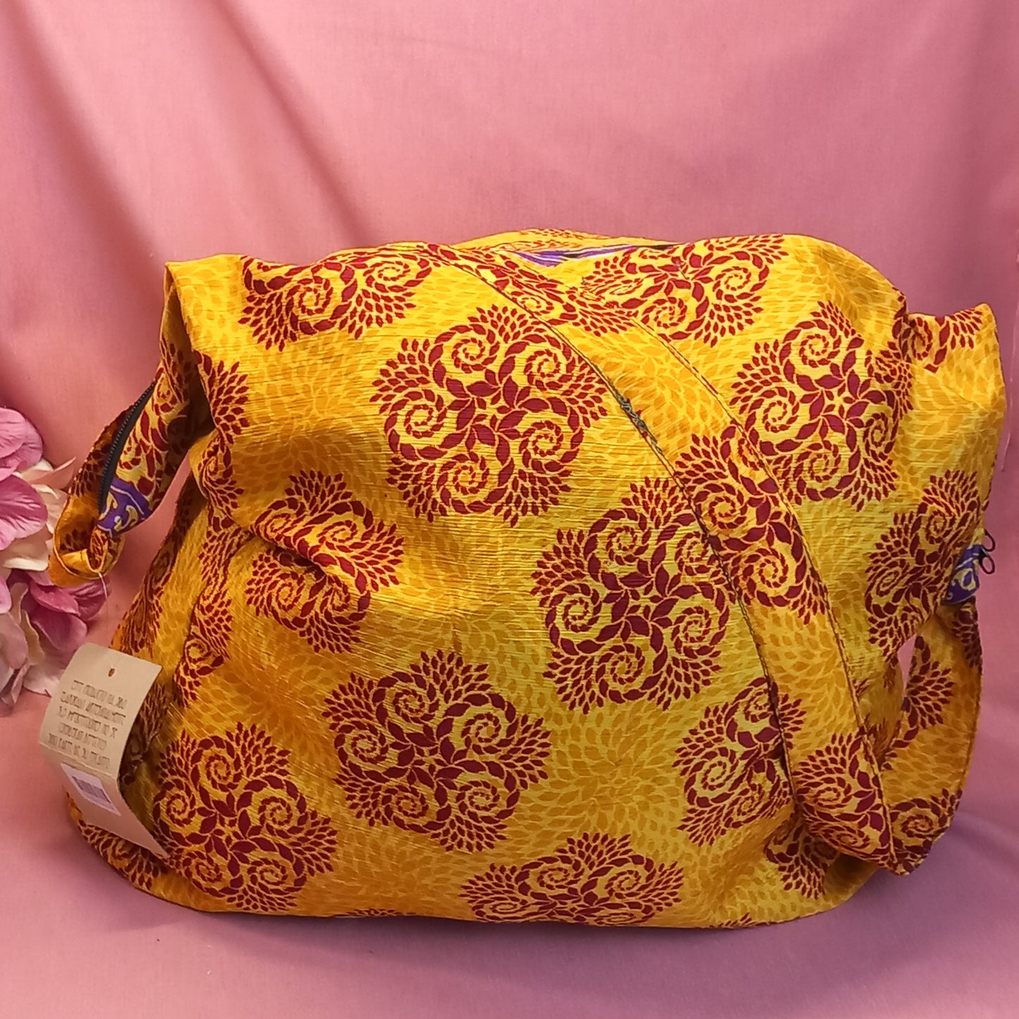 Bolso india de escapada, fin de semana,playa,montaña, gimansio...Con cremallera.Envío Gratis.Modelo Mandala