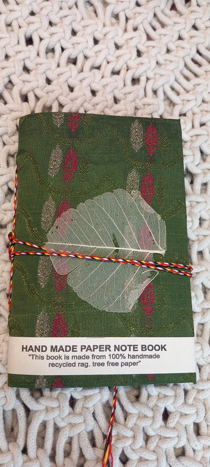 LIBRETAS SEDA 10X15CM ACCESORIOS ARTESANAL CON ENCANTO ESPECIAL.