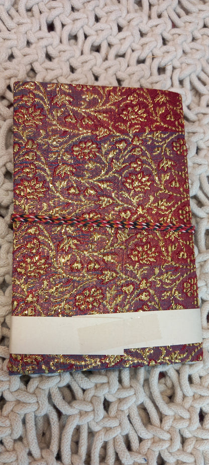 LIBRETAS SEDA 10X15CM ACCESORIOS ARTESANAL CON ENCANTO ESPECIAL.