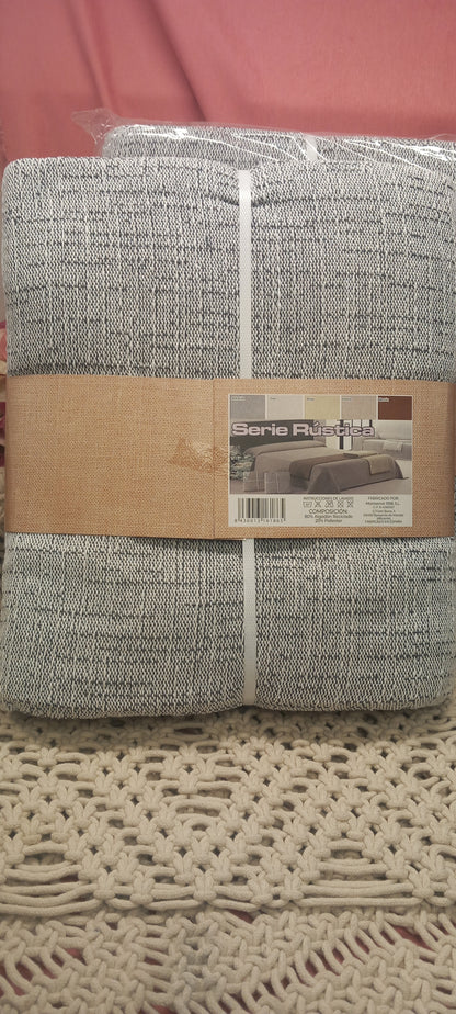 JARAPA MANTA RÚSTICA MULTIUSOS DE ALGODÓN RECICLADO. 80%ALGODÓN,ENVÍO GRATIS SIN PEDIDO MÍNIMO.