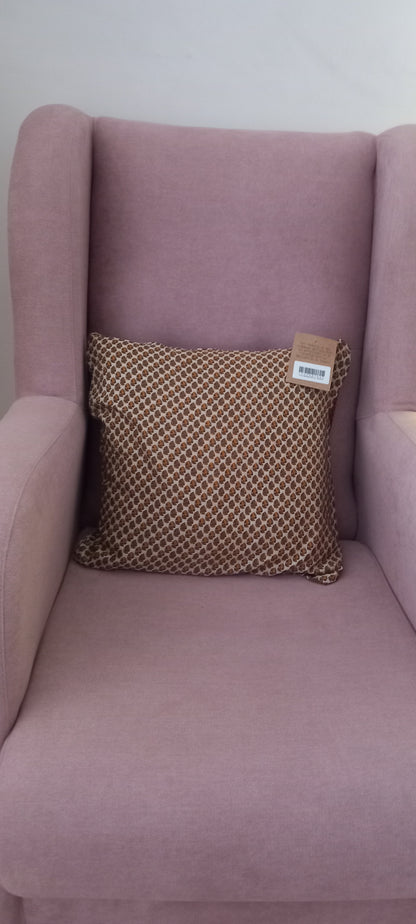 FUNDA DE COJÍN CONFECCIONADA EN INDIA CON CREMALLERA SON TELAS SEDOSAS.ENVÍO GRATIS SIN PEDIDO MÍNIMO.