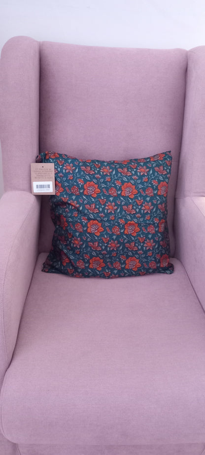 FUNDA DE COJÍN CON CREMALLERA DE SEDA INDIA AUTENTICIDAD EN TUS ESPACIOS.ENVÍO GRATIS SIN PEDIDO MÍNIMO.