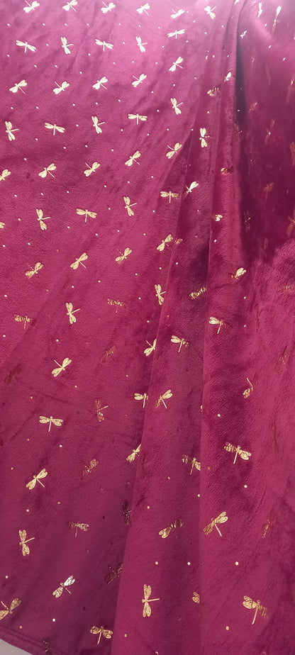 MANTA GRANDE MÁGICA TERCIOPELO DOBLE CARA 210X230CM.ENVÍO GRATIS SIN PEDIDO MÍNIMO.