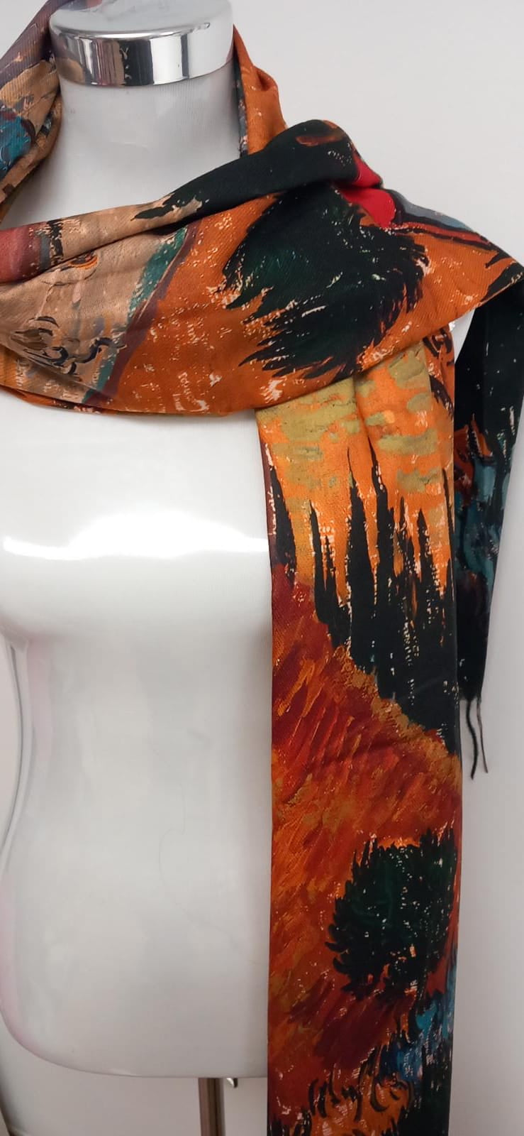 REVERSIBLE Art Scarf