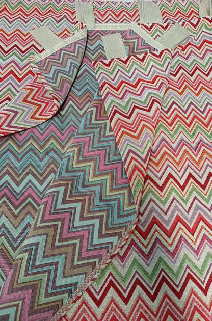 CORTINAS YA CONFECCIONADAS MODELO ZIG ZAG ROJO,ENVÍO GRATIS Y MUCHOS MÁS MODELOS DISPONIBLES