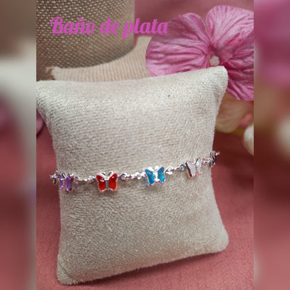 Pulseras BAÑO DE PLATA