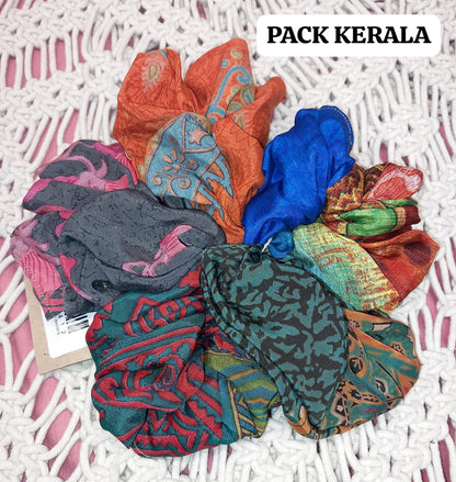 Pack x5 coleteros sedosos saree India.Envío gratis.11.50 € el pack de 5 y es envío gratis.