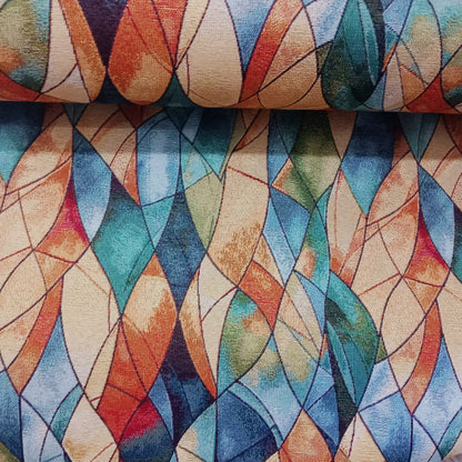 Tela modelo étnica con doble de ancho.Envío gratis.El precio es por metro lineal.MODELO COLORES