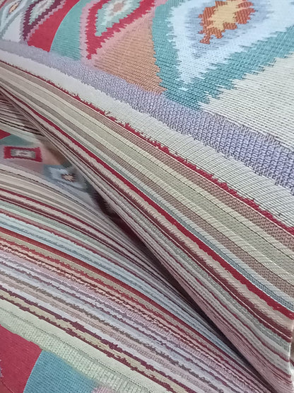 Tela modelo étnica con doble de ancho.Envío gratis.El precio es por metro lineal.MODELO IBIZA.