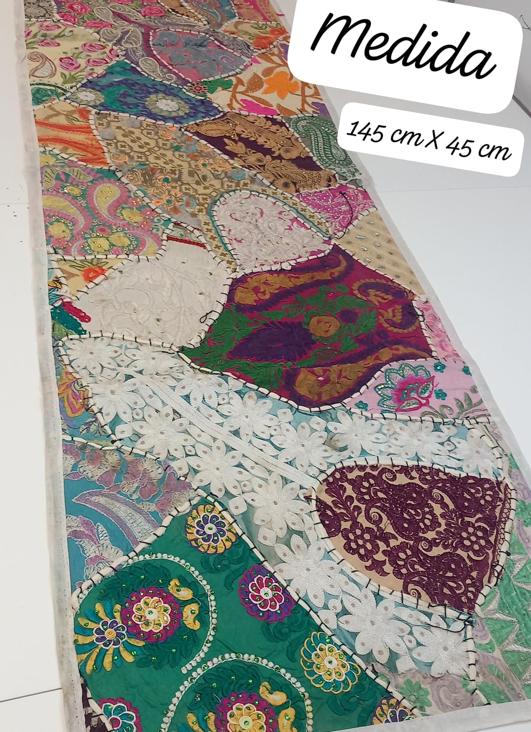 Camino de Mesa Pach. 45cmx145cm.Envío Gratis.