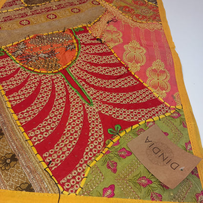 Camino de Mesa Pach. 48cmx148cm.Envío Gratis.Artículo etnico artesanía india. Precio sin competencia.Modelo luz.