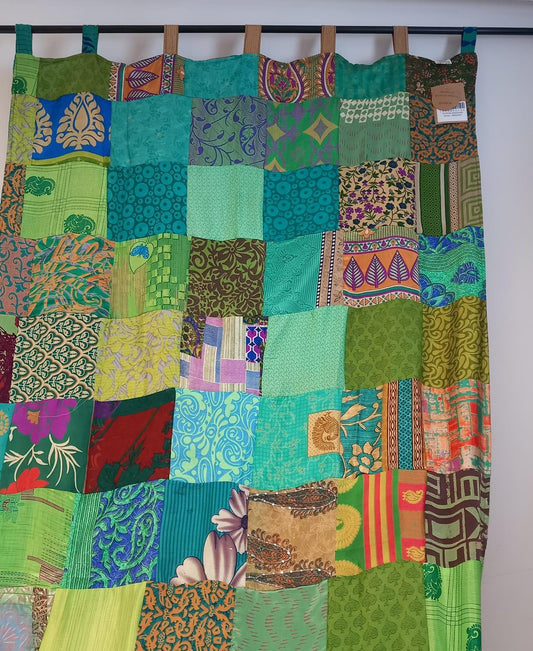 Cortina Bohemia Multicolor A DOBLE CARA.Envío Gratis y precio sin competencia. Modelo ESPERANZA