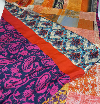 Cortina Bohemia Multicolor A DOBLE CARA.Envío Gratis y precio sin competencia. Modelo AMANECER