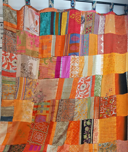 Cortina Bohemia Multicolor A DOBLE CARA.Envío Gratis y precio sin competencia. Modelo AMANECER