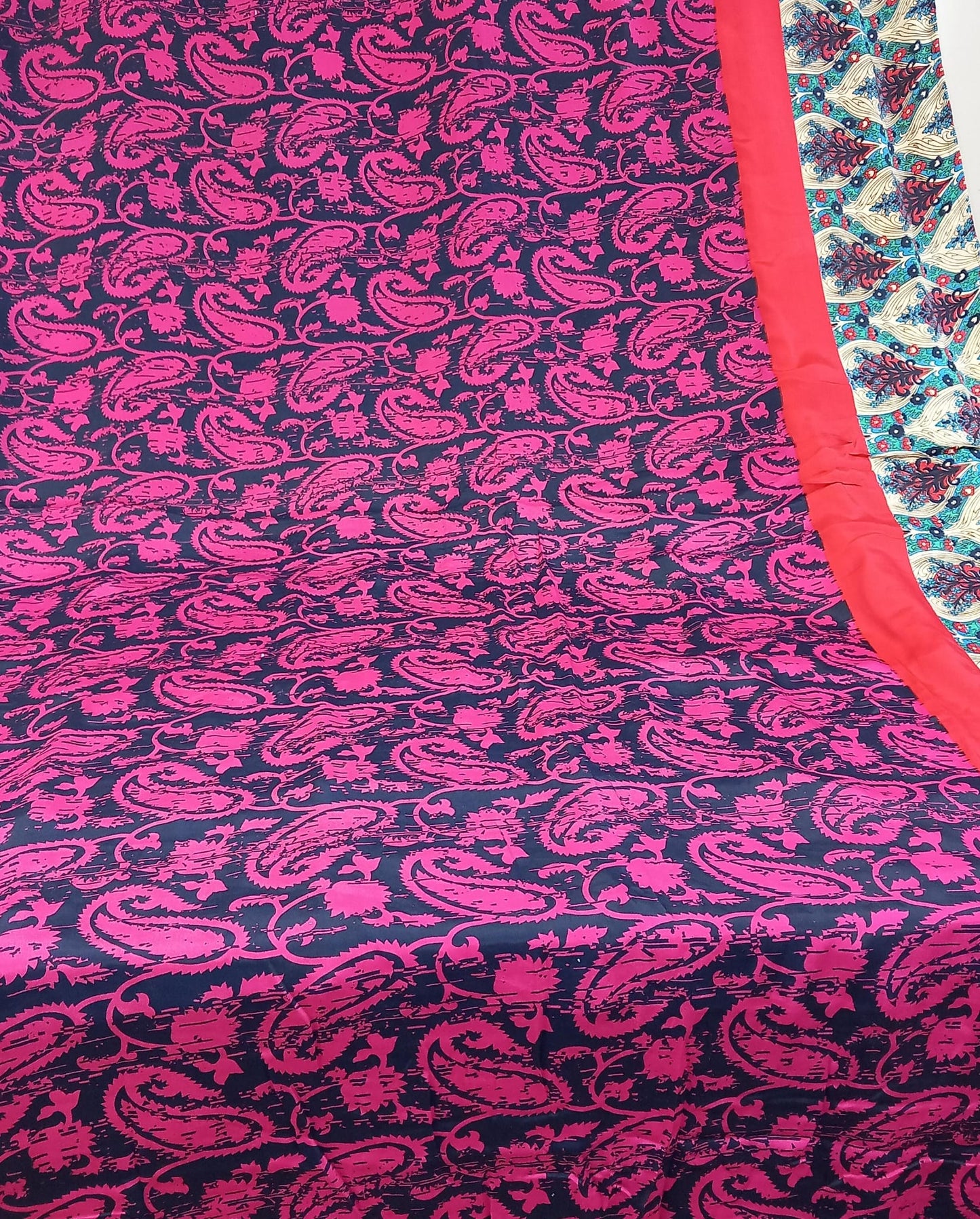 Cortina Bohemia Multicolor A DOBLE CARA.Envío Gratis y precio sin competencia. Modelo AMANECER