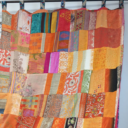 Cortina Bohemia Multicolor A DOBLE CARA.Envío Gratis y precio sin competencia. Modelo AMANECER