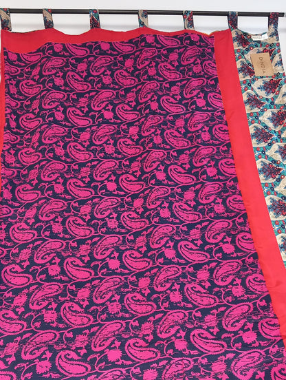 Cortina Bohemia Multicolor A DOBLE CARA.Envío Gratis y precio sin competencia. Modelo AMANECER