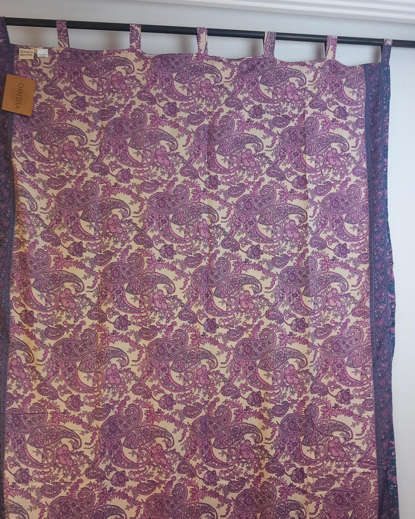 Cortina Bohemia Multicolor A DOBLE CARA.Envío Gratis y precio sin competencia. Modelo ROSE