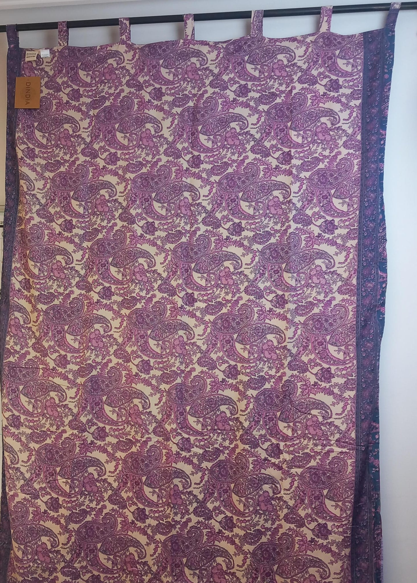 Cortina Bohemia Multicolor A DOBLE CARA.Envío Gratis y precio sin competencia. Modelo ROSE