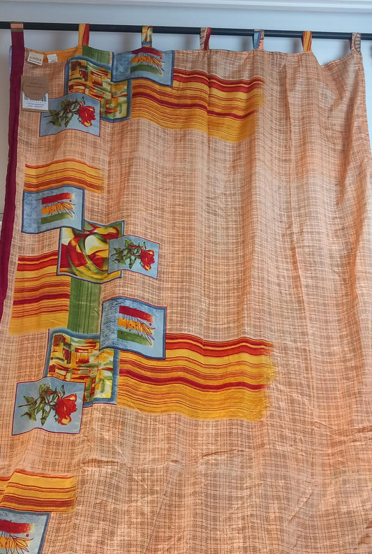 Cortina Bohemia Multicolor A DOBLE CARA.Envío Gratis y precio sin competencia. Modelo ALMA