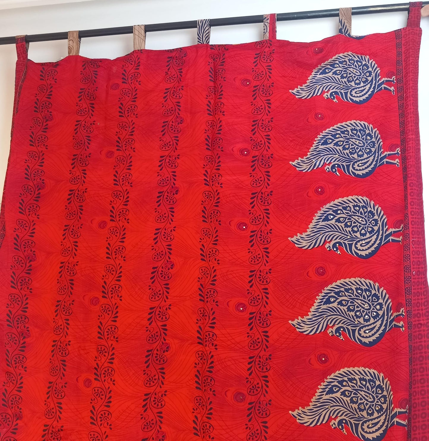 Cortina Bohemia Multicolor A DOBLE CARA.Envío Gratis y precio sin competencia. Modelo MANTRA