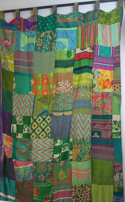 Cortina Bohemia Multicolor A DOBLE CARA.Envío Gratis y precio sin competencia. Modelo MASALA