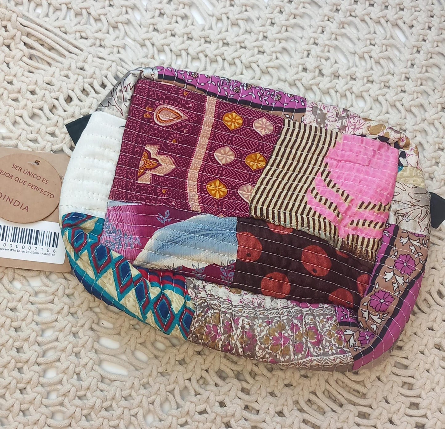 NECESER PATCHWORK,UNA JOYA ARTESANAL INDIA CON HISTORIA,MODELO VARANASI ES ENVÍO GRATIS SIN PEDIDO MÍNIMO.