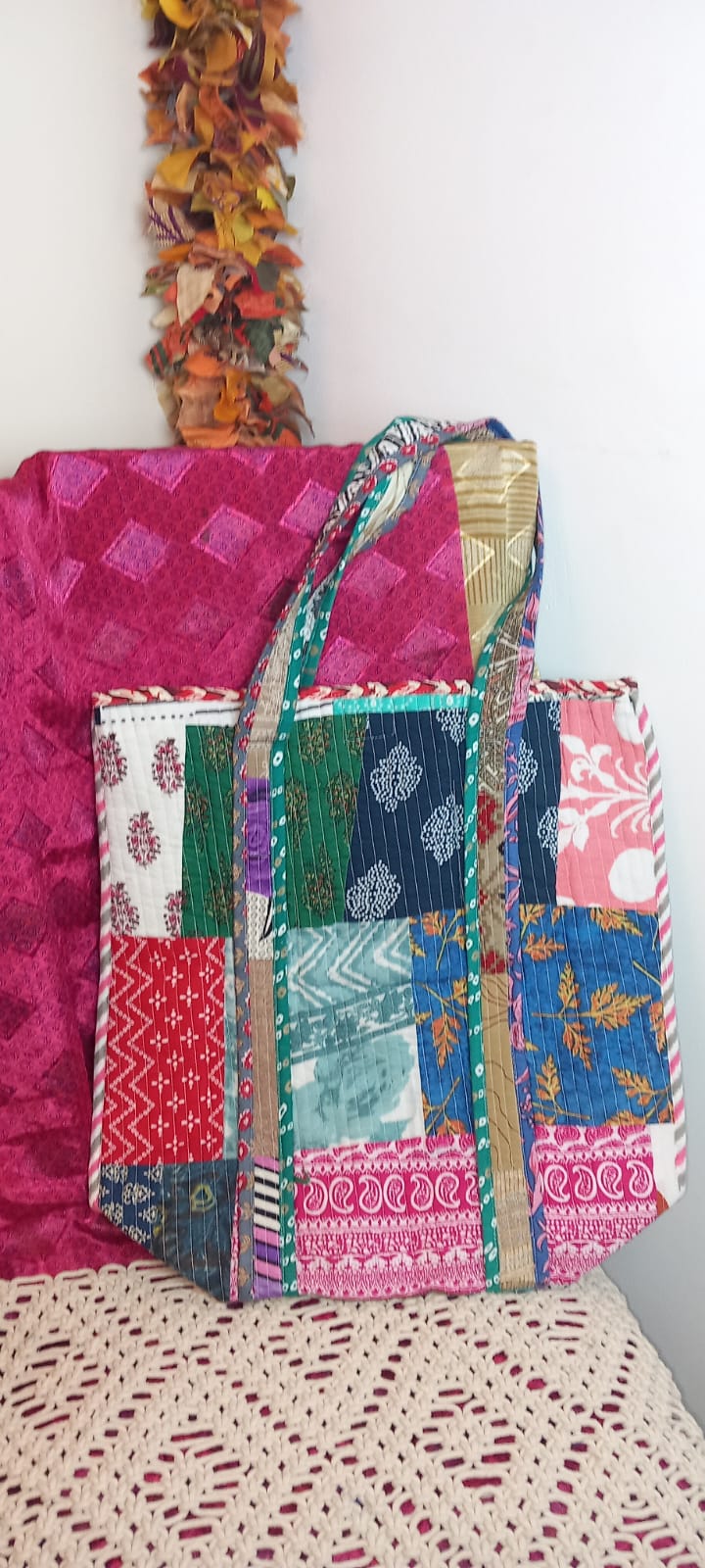 BOLSO TOTE BAG DE FIN DE SEMANA,DE ESCAPADA MODELO NUEVA DELHI,ENVÍO GRATIS SIN PEDIDO MÍNIMO.