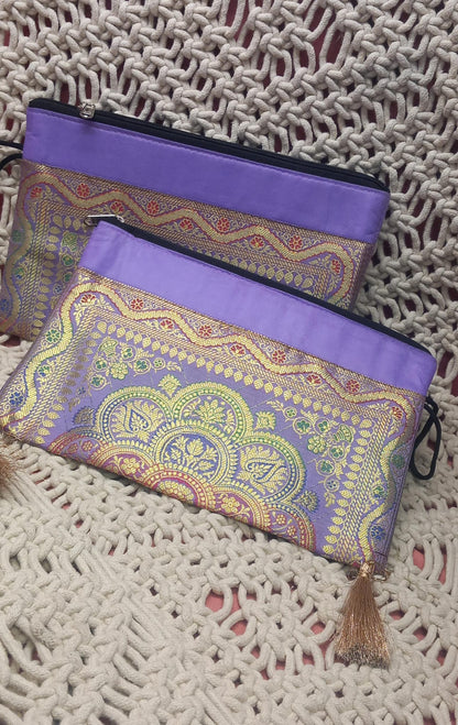 NECESER EN SEDA ELEGANTE IRREPETIBLE Y ESPECIAL. MÁS COLORES EN WEB.ENVÍO GRATIS SIN PEDIDO MÍNIMO.