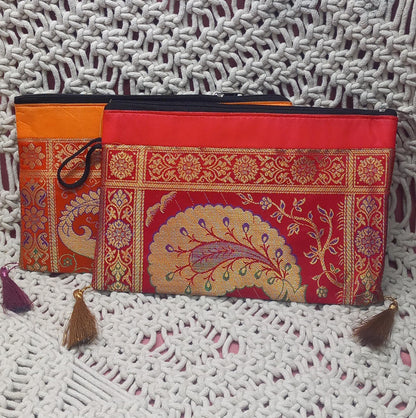 NECESER EN SEDA ELEGANTE IRREPETIBLE Y ESPECIAL. MÁS COLORES EN WEB.ENVÍO GRATIS SIN PEDIDO MÍNIMO.