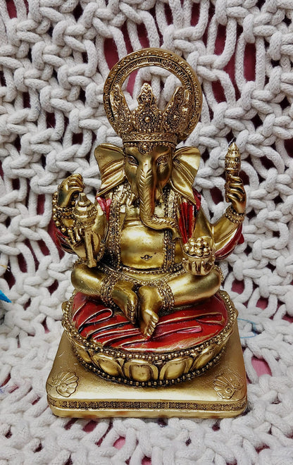Pieza de Ganesha con alma ideal para espacios de calma,meditación o interiorismo con alma.Envío Gratis sin pedido mínimo.
