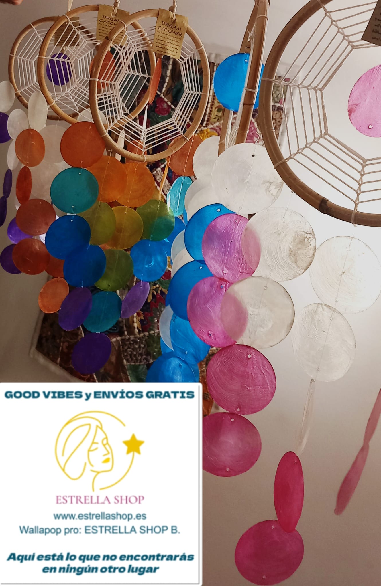 ATRAPASUEÑOS EXCLUSIVO CON SIMBOLISMO PROFUNDO Y BELLEZA ARTESANAL.ENVÍO GRATIS SIN PEDIDO MÍNIMO.