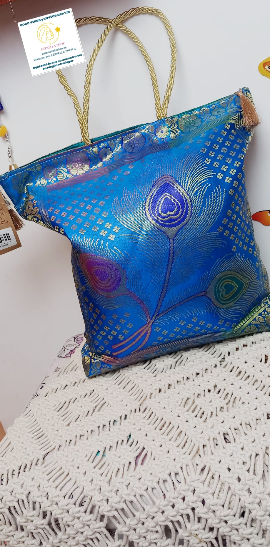 Tote seda saree de primera calidad,artesanía India,envío gratis sin pedido mínimo y precio sin competencia.